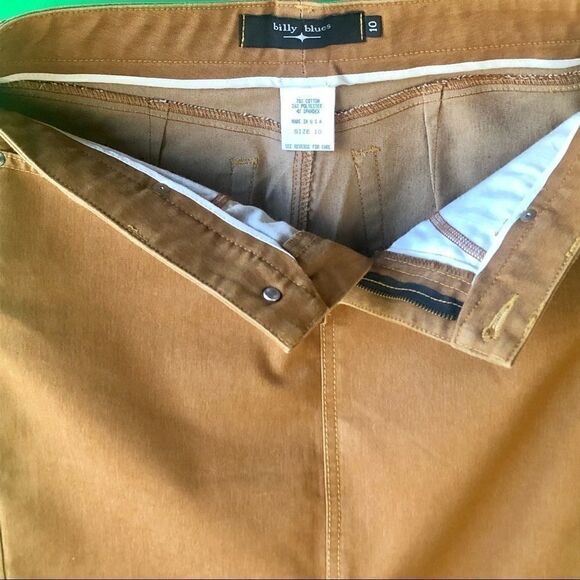 BILLY BLUES DENIM HIGH RISE FITTED SKIRT SIZE 10 - Picture 4 of 15